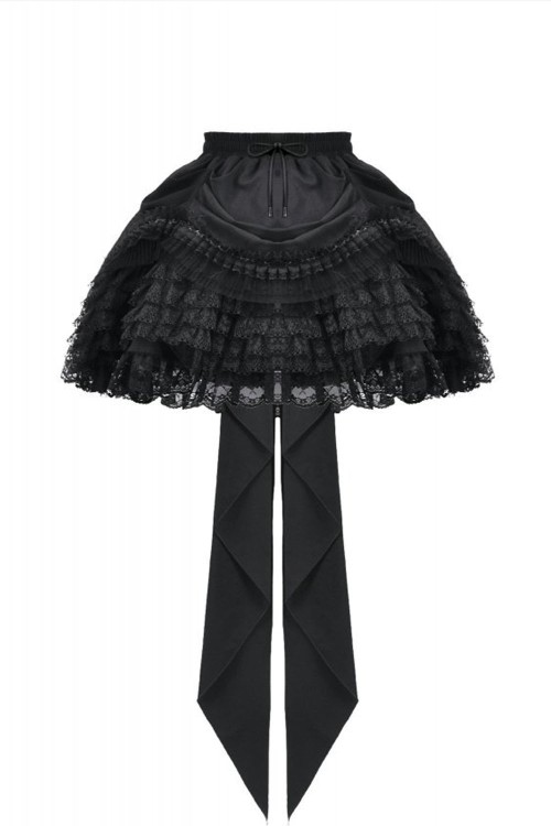 Gothic Tail Bustle Skirt - Dark in Love