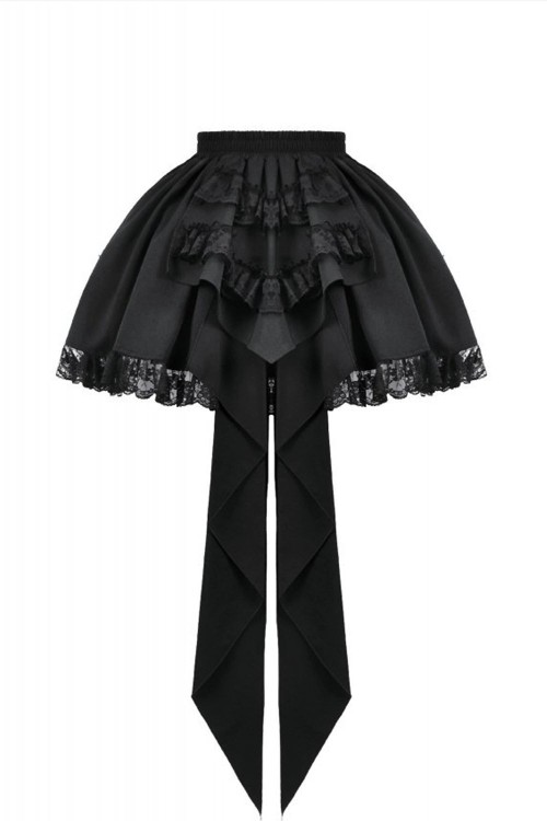 Falda Gothic Tail Bustle - Dark in Love