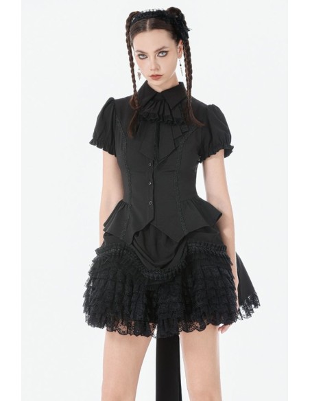 Gothic Tail Bustle Skirt - Dark in Love