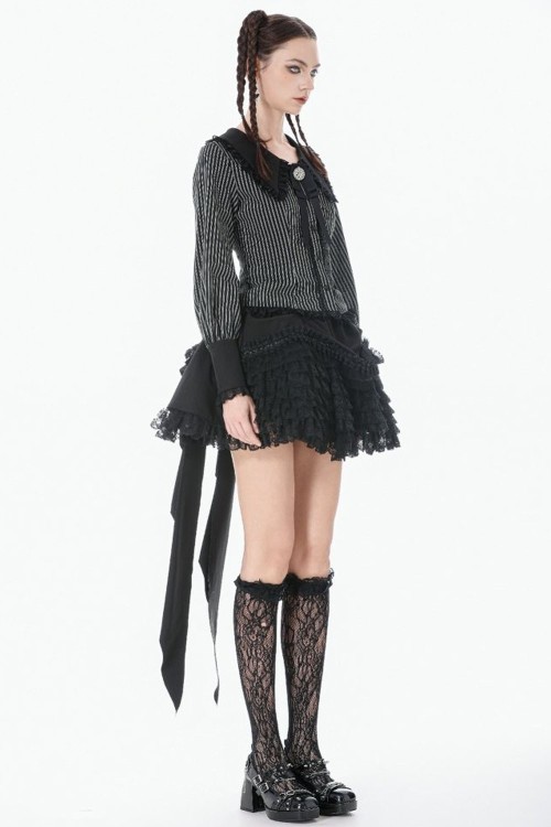 Falda Gothic Tail Bustle - Dark in Love