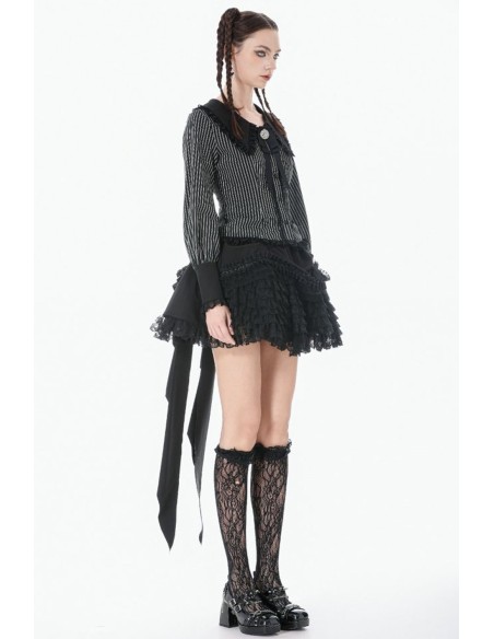 Falda Gothic Tail Bustle - Dark in Love