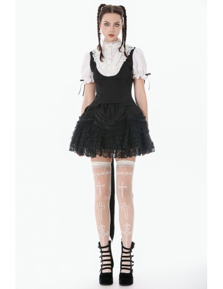 Gothic Tail Bustle Skirt - Dark in Love