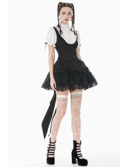 Falda Gothic Tail Bustle - Dark in Love