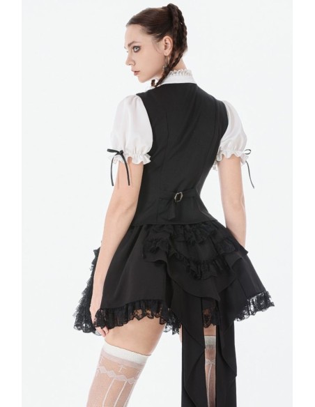 Falda Gothic Tail Bustle - Dark in Love