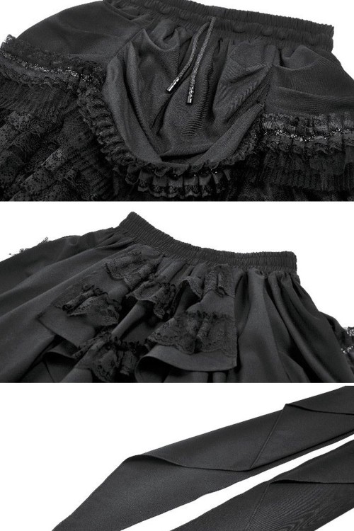 Gothic Tail Bustle Skirt - Dark in Love