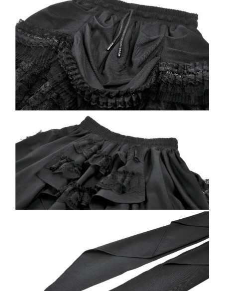 Gothic Tail Bustle Skirt - Dark in Love