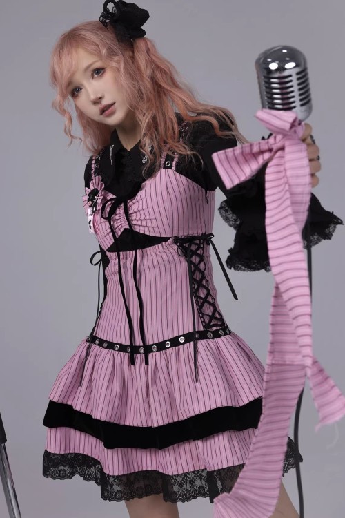 Pink Pentagram Dress - Evil Tooth