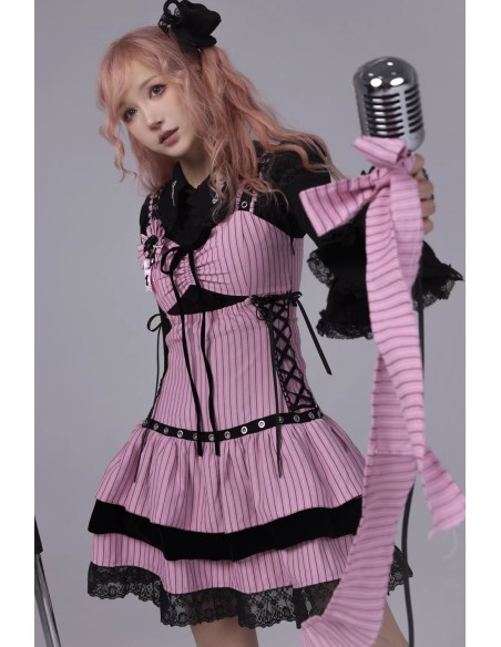 Vestido Pink Pentagram - Evil Tooth