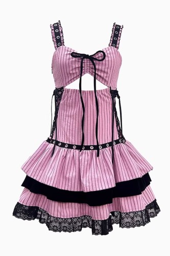 Pink Pentagram Dress - Evil Tooth 2