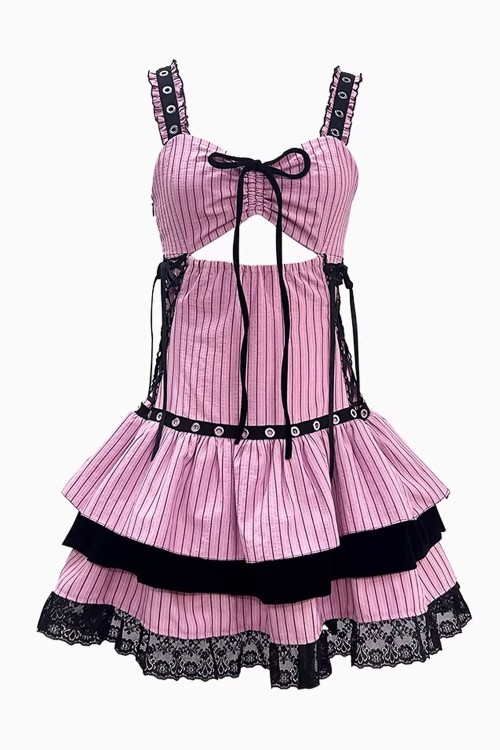 Vestido Pink Pentagram - Evil Tooth