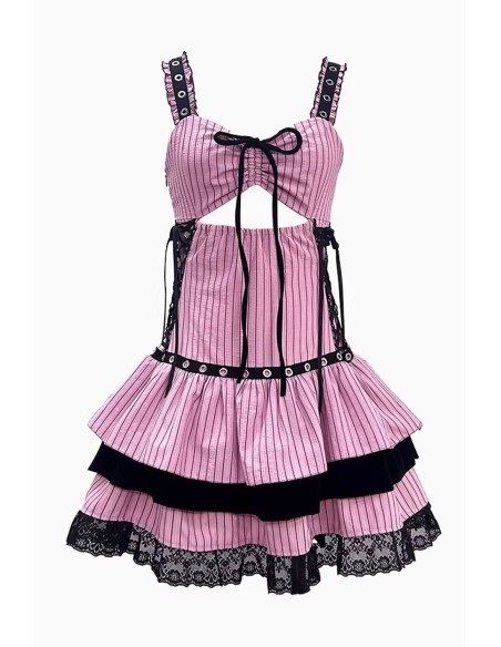 Pink Pentagram Dress - Evil Tooth
