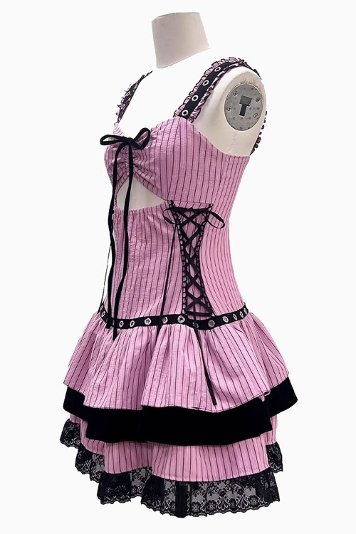 Pink Pentagram Dress - Evil Tooth