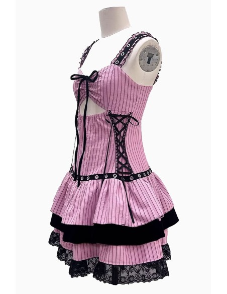 Vestido Pink Pentagram - Evil Tooth