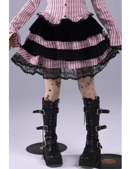 Velvet Quartet Skirt - Evil Tooth