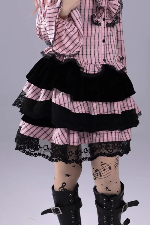 Velvet Quartet Skirt - Evil Tooth