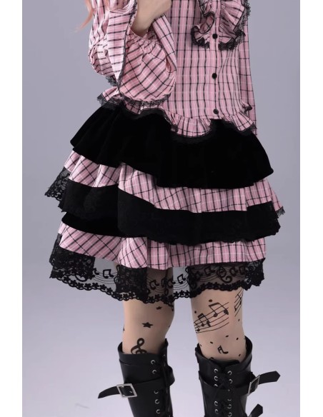 Velvet Quartet Skirt - Evil Tooth