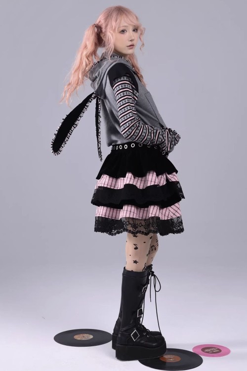 Velvet Quartet Skirt - Evil Tooth