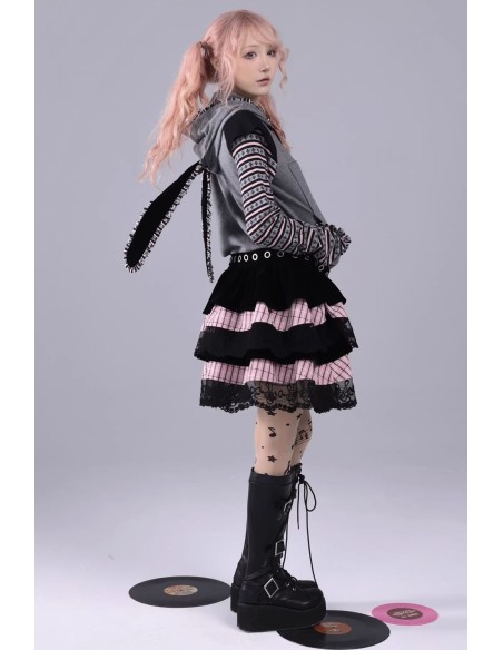 Velvet Quartet Skirt - Evil Tooth