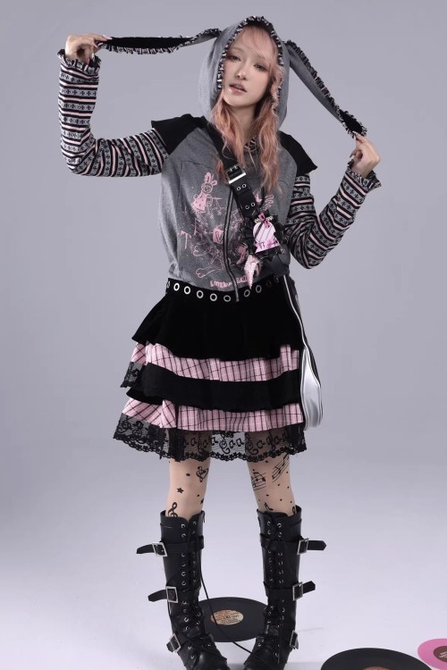 Velvet Quartet Skirt - Evil Tooth