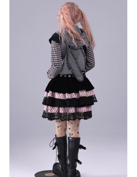 Velvet Quartet Skirt - Evil Tooth