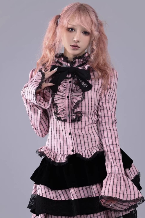 Pink Quartet Blouse - Evil Tooth
