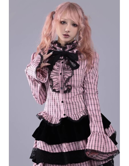 Blusa Pink Quartet - Evil Tooth