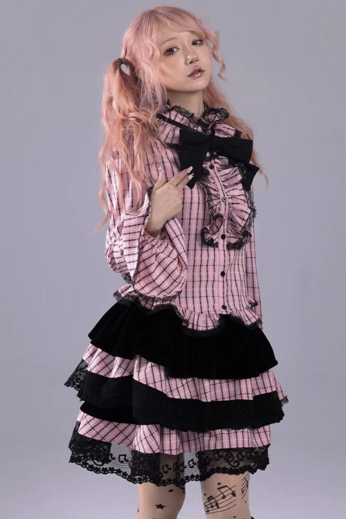 Blusa Pink Quartet - Evil Tooth