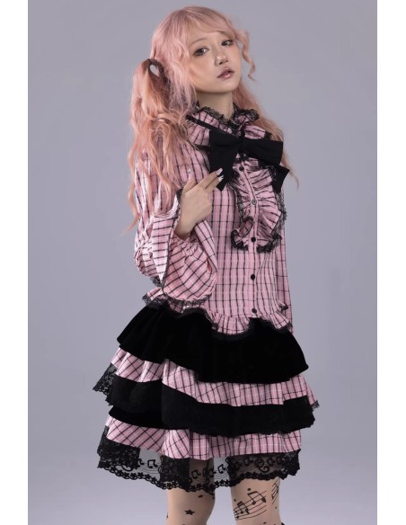 Pink Quartet Blouse - Evil Tooth