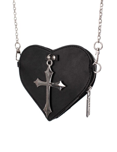 Mini Bolso de Corazón Faithless Heart - Poizen Industries