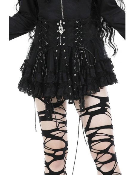 Frilly Punk Skirt - Dark in Love