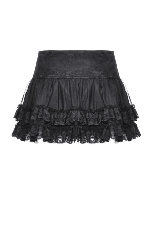 Frilly Punk Skirt - Dark in Love