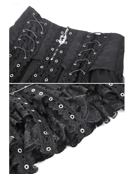 Falda Frilly Punk - Dark in Love