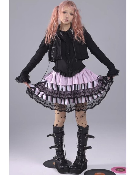 Falda Pink Music Symphony - Evil Tooth