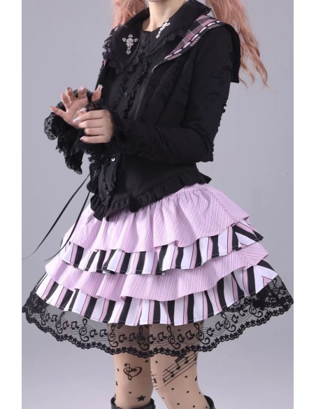 Pink Music Symphony Skirt - Evil Tooth