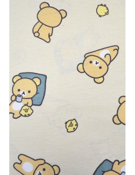 Camiseta Rilakkuma Pattern en Beige