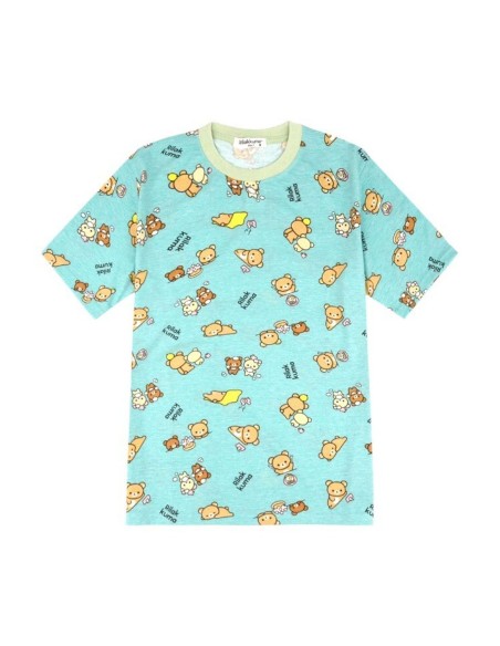 Rilakkuma Pattern T-shirt in Mint