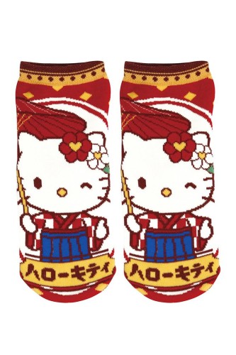 Calcetines Retro Matsuri - Hello Kitty