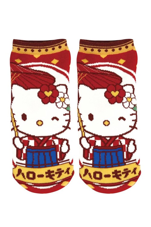 Calcetines Retro Matsuri - Hello Kitty