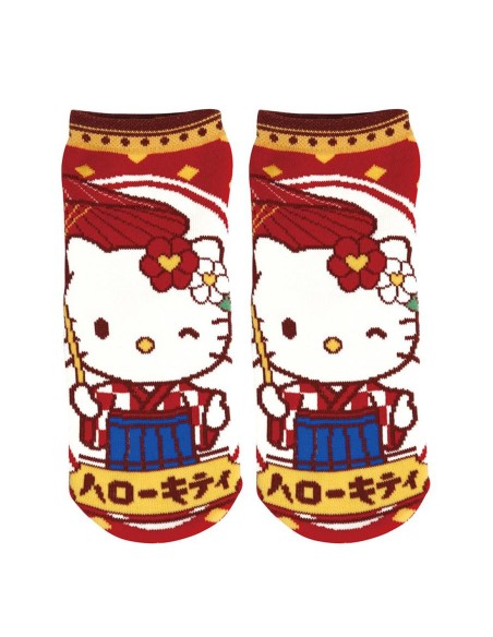 Matsuri Retro Socks - Hello Kitty