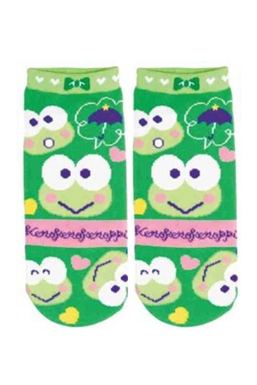 Cute Faces Socks - Keroppi