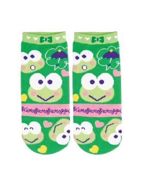 Cute Faces Socks - Keroppi