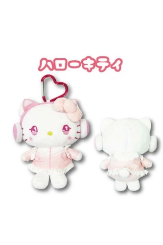 Tenshi Kaiwai Plush Keychain - Hello Kitty 2