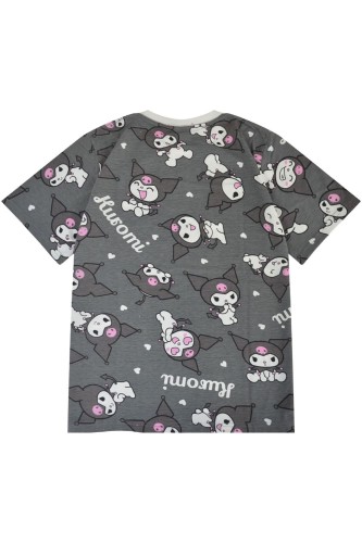 Kuromi Pattern T-Shirt 2