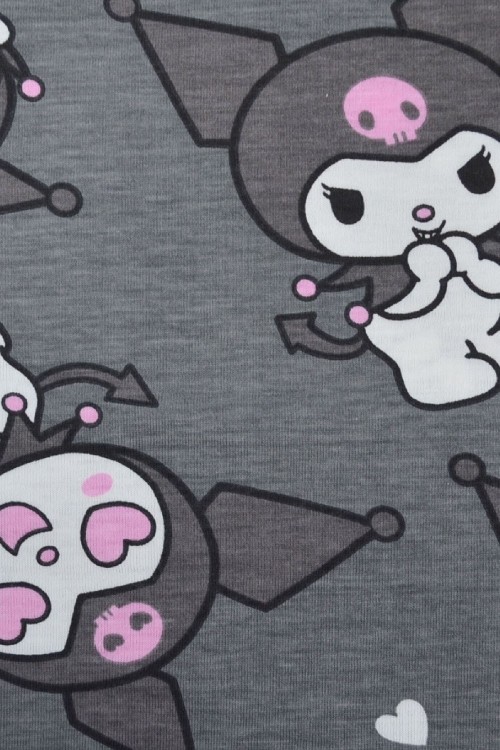 Camiseta Kuromi Pattern