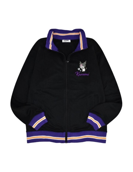 Embroidered Sports Jacket - Kuromi