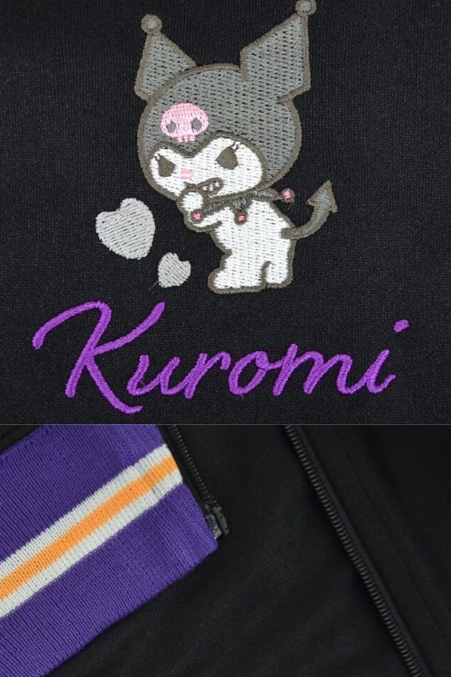 Chaqueta Deportiva con Bordado - Kuromi