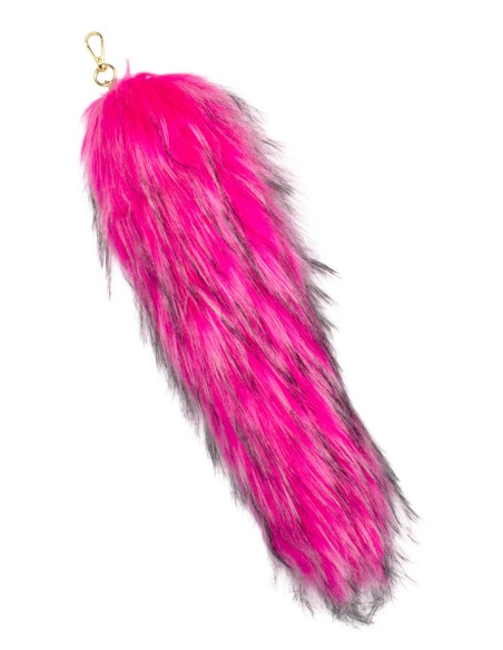 Llavero Charm Fox Tail 40cm - Fucsia