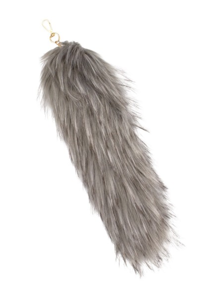 Llavero Charm Fox Tail 40cm - Gris