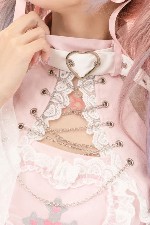 Pink Kiss Kill Top - ACDC RAG x Naomi