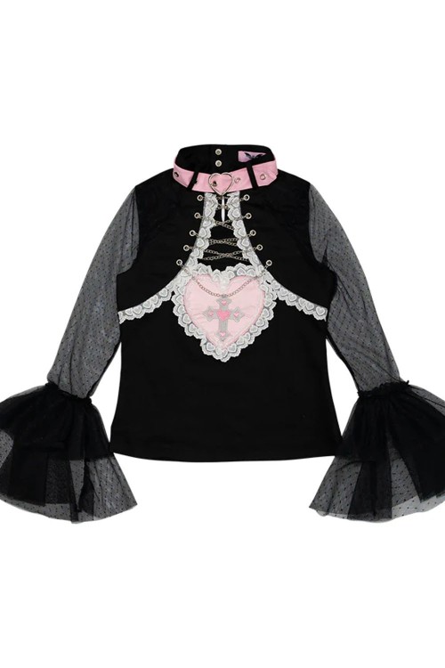 Black Kiss Kill Top - ACDC RAG x Naomi